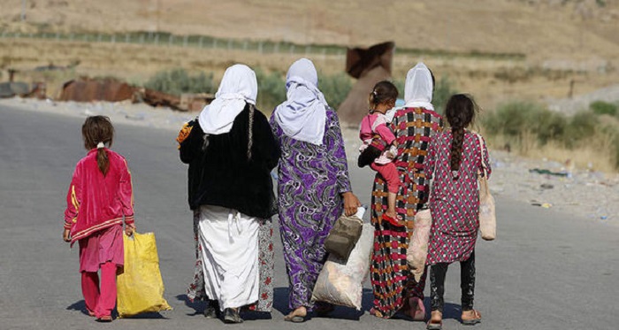 Displaced Iraqis say they marry off girls for 